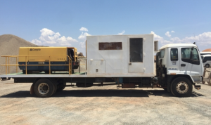 2001 Isuzu Mobile Sandblasting Unit