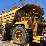 CAT 777B WATERCART