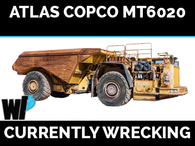 Atlas Copco MT6020 for wrecking