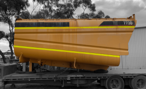 CAT 773D Water Tank