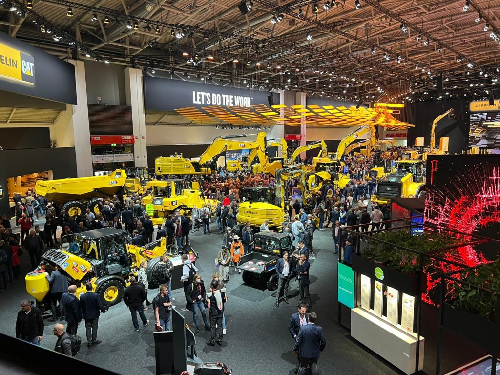 bauma-2022-trade-fair-underway